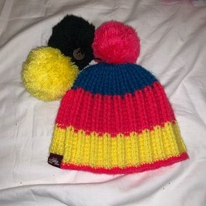 Spacecraft hand knit Beenie